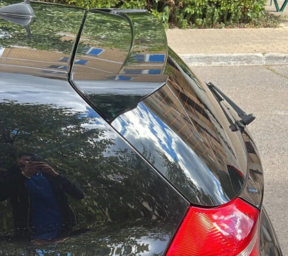 Rear Roof Window Spoiler for BMW 1 Series E87 Hatchback (2005-2011) Gloss Black