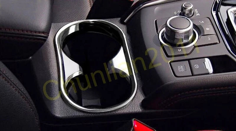 Water Cup Holder Cover Trim for 2017-2021 Mazda CX-5 (2017-2021)