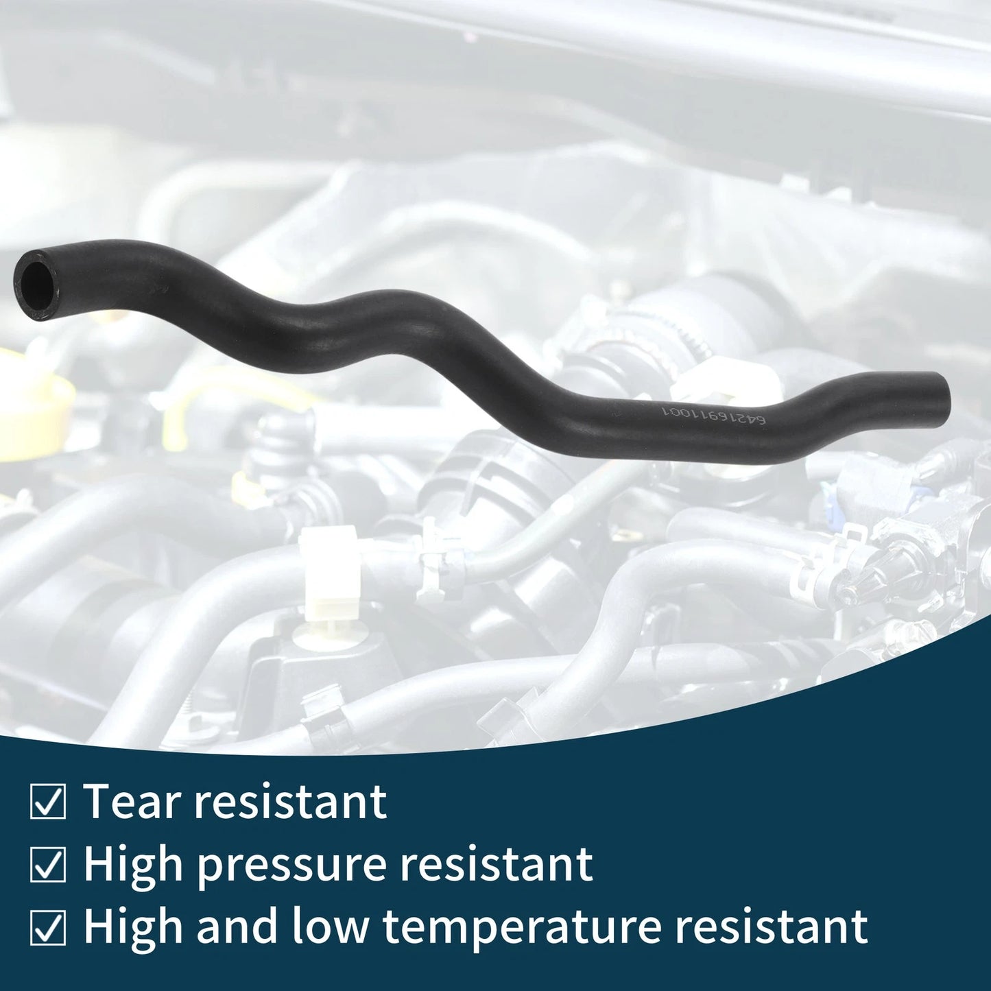 Radiator Hose for BMW 5 Series 2001-2010 Coolant Tube (2001-2010)