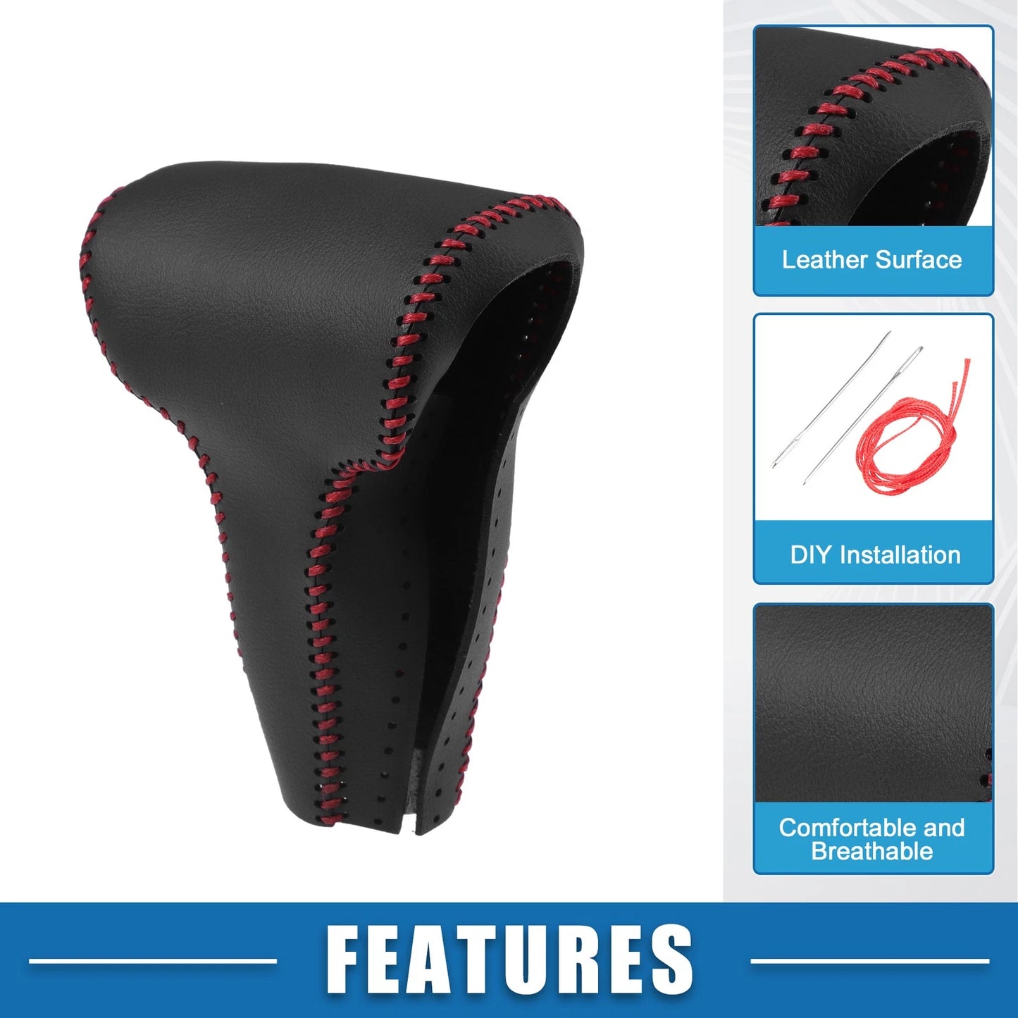 Faux Leather Gear Shift Knob Cover for Honda CR-V 2017 (2017)