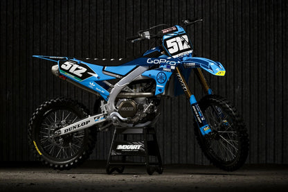 Yamaha WRF 450 Custom Decal Kit BOOST STYLE Graphics (2012-2015)