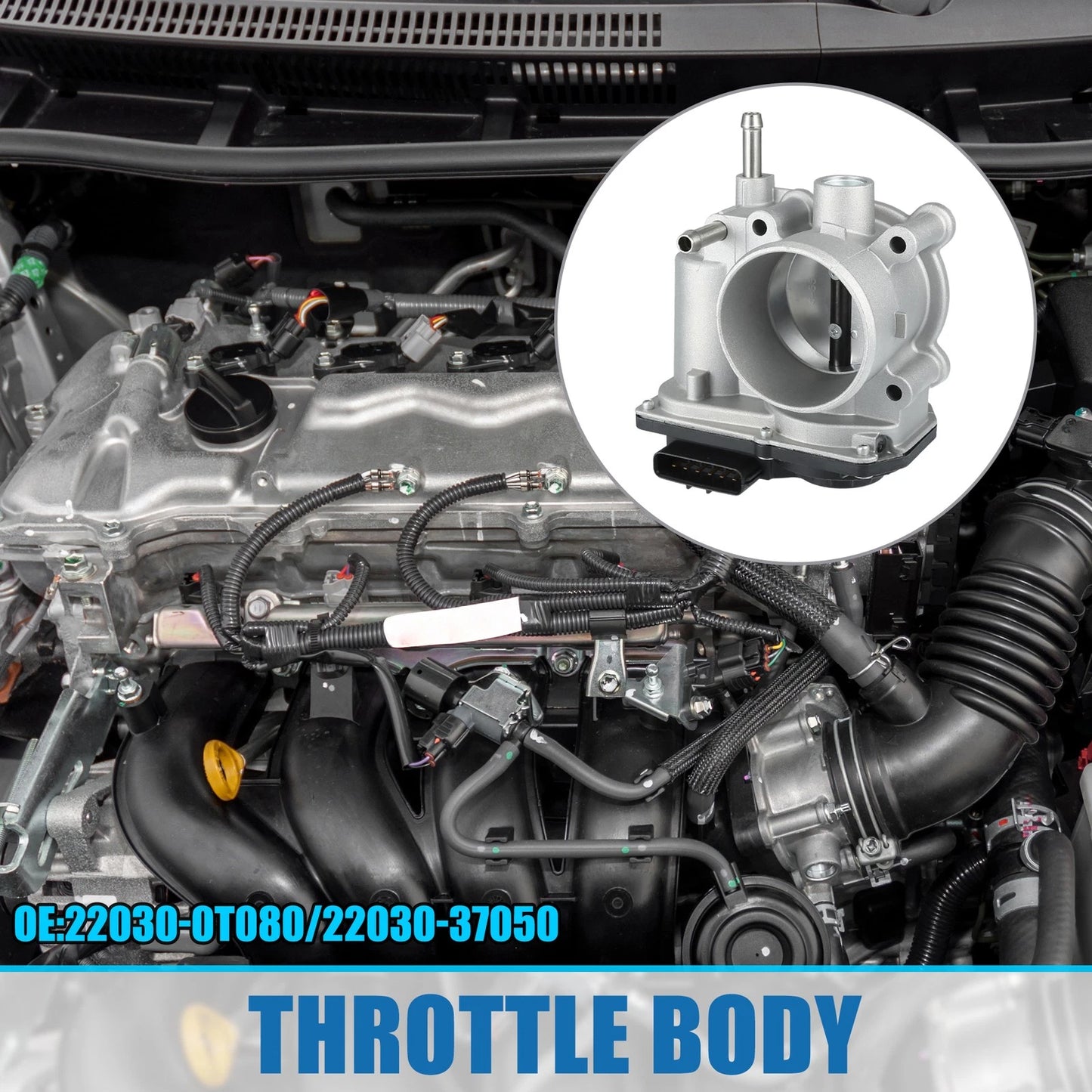 Throttle Body Actuator for Toyota Corolla 1.8L L4 (2011-2019)
