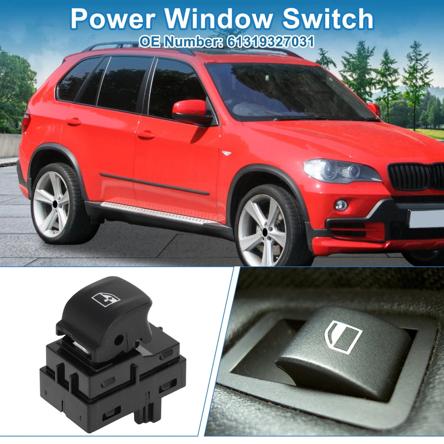 Power Window Switch for BMW 330i 330e xDrive (2017-2023)