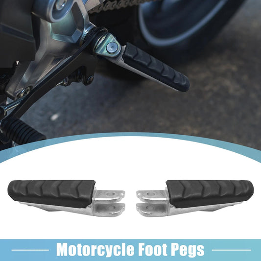 Pair 8mm Aluminum Aolly Motorcycle Footrest Footpeg Bike Cycling Black for BMW