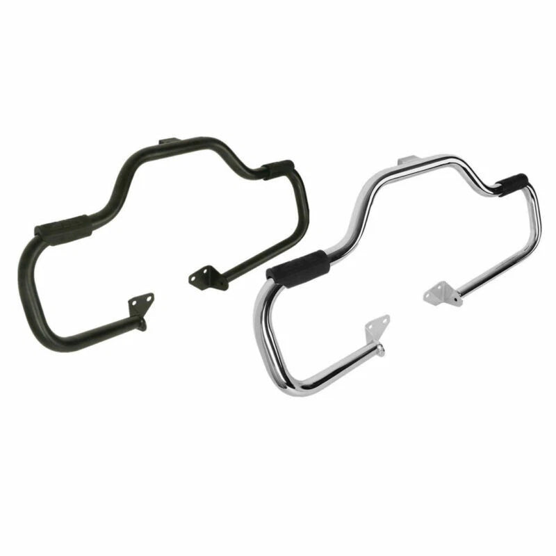 1 1/4" Black Mustache Engine Guard Crash Bar for Harley Dyna (2006-2023)
