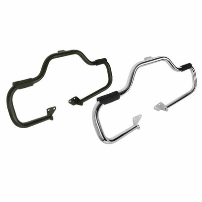 1 1/4" Black Mustache Engine Guard Crash Bar for Harley Dyna (2006-2023)