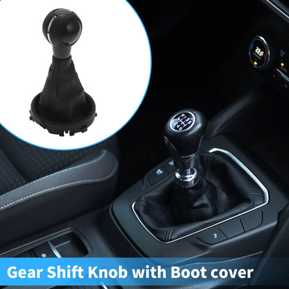 5 Speed Manual Shift Knob & Boot Cover for Mini Cooper F55 F56 (2014-2023)