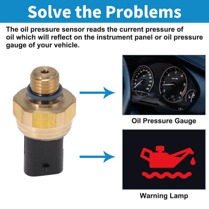 Engine Oil Pressure Sensor for BMW 335i F30 E90 E92 E93 L6 3.0L (2012-2015)