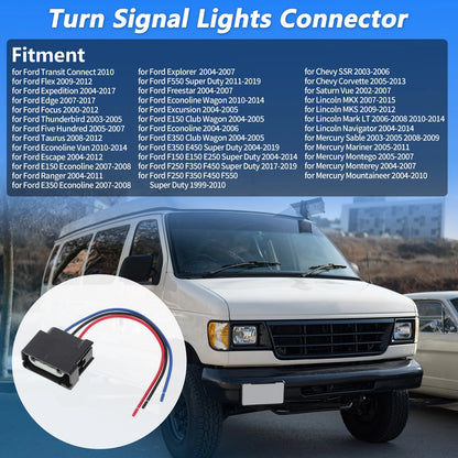 Turn Signal Socket Pigtail Connector for Ford F-150 (2004-2014)