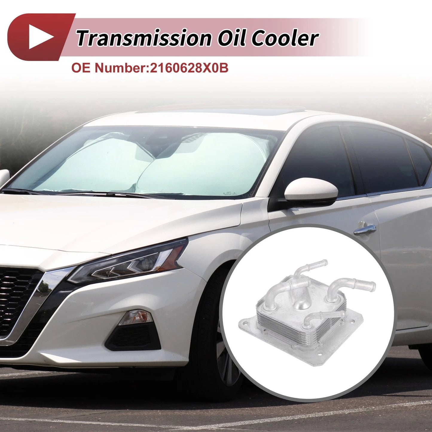 Engine Oil Cooler for Nissan Altima 2013-2017 (No.2160628X0B)