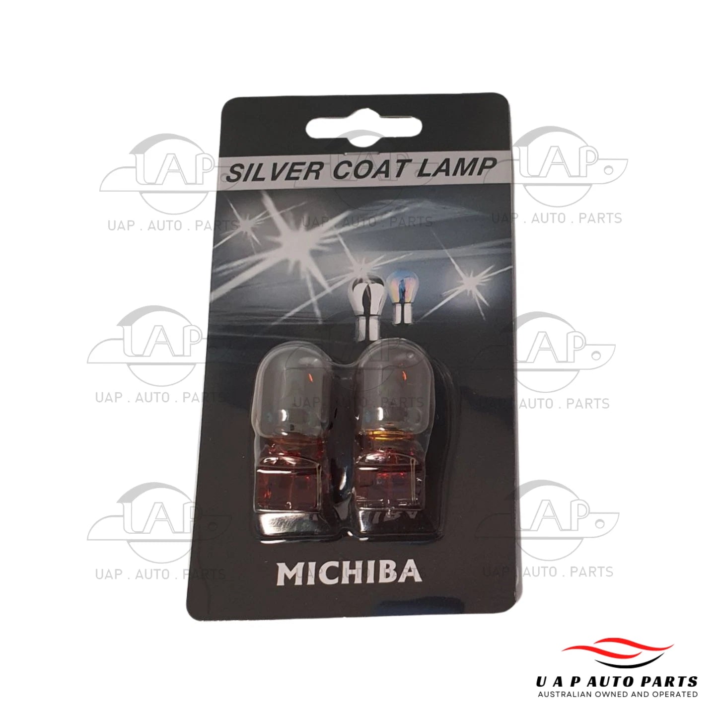 T20 WY21W Amber Wedge Indicator Light Bulb 2 x 7440 for Various Models