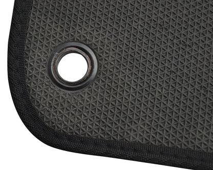 Black Tailored Floor Mats for Honda S2000 with Red Logo (2000-2009)