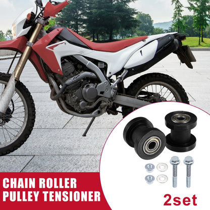 8mm Chain Roller Pulley Tensioner for Motorcycle Mini Bike ATV 125cc Black