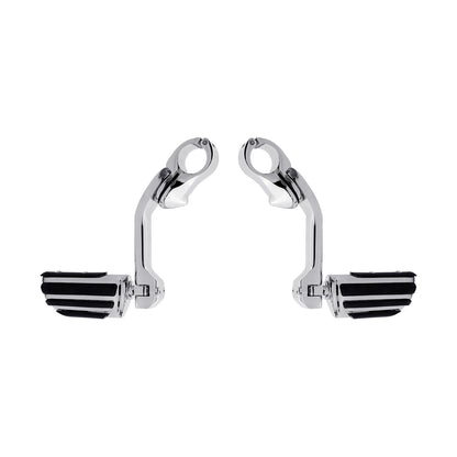 Engine Guard Highway Foot Pegs for Harley Road King, Street Glide (2009-2023)