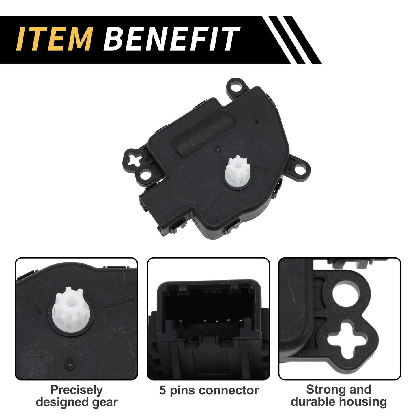 HVAC Heater Blend Door Actuator for Ford Explorer (2011-2018)