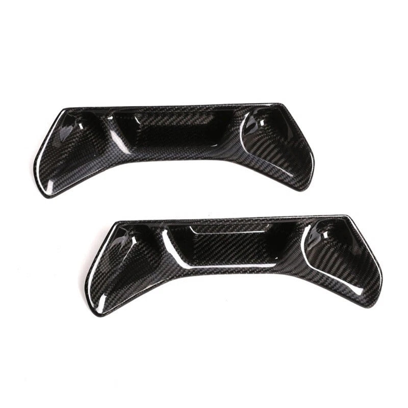 Real Carbon Fiber Seat Headrest Cover Trim for Toyota GR Supra A90 A91 20-24