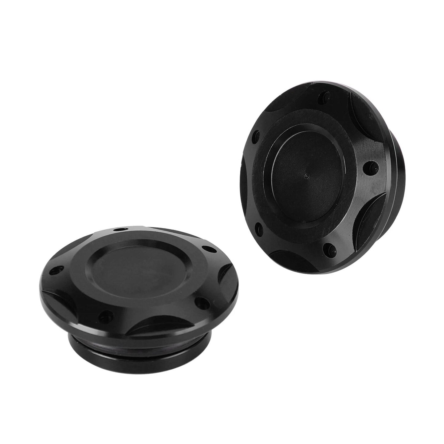 Frame Plugs 2 x Black Covers for Yamaha YZF R3 R25 MT-03 MT-25 (2015-2023)