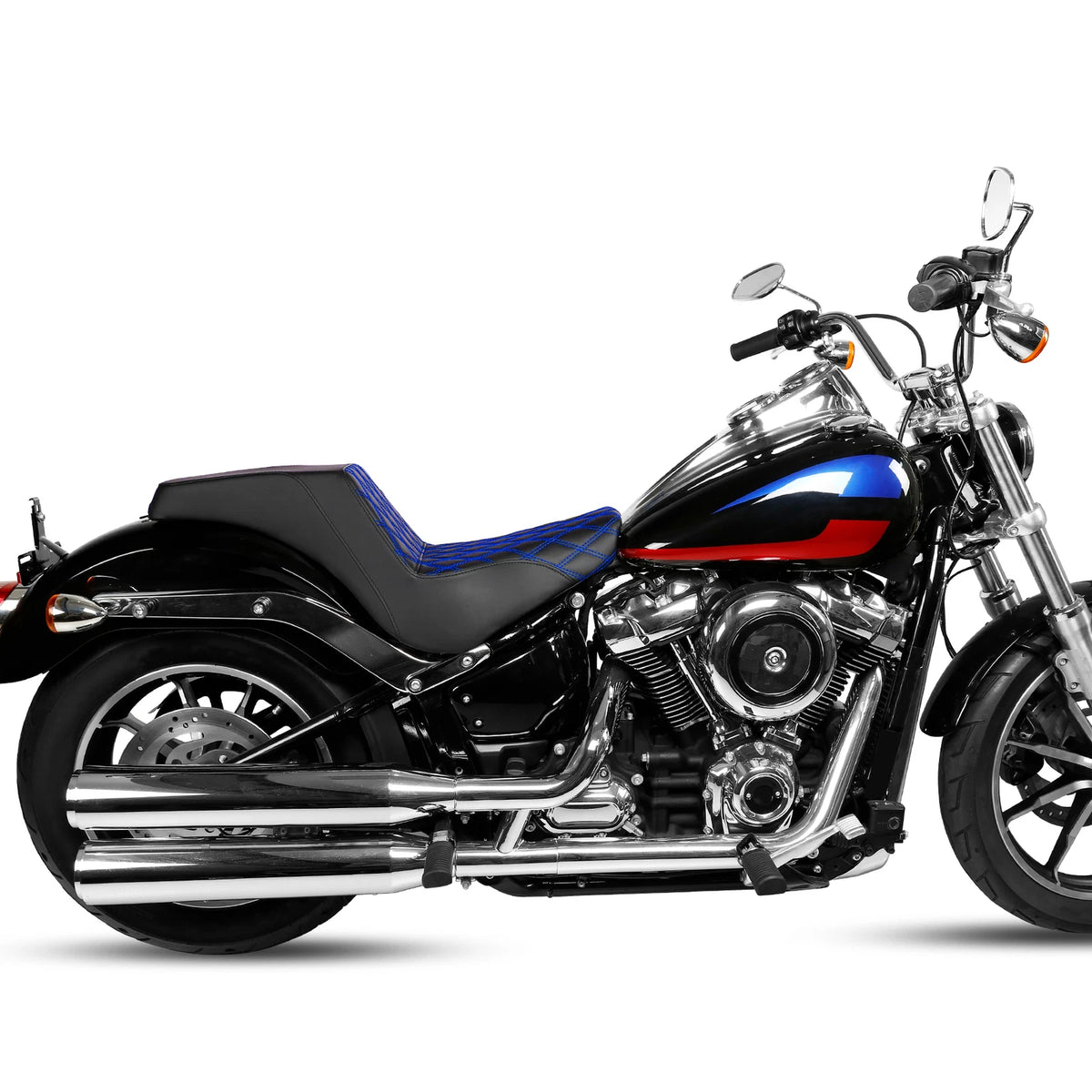 Driver & Passenger Seat Cushions for Harley Street Bob Softail (2018-2025)