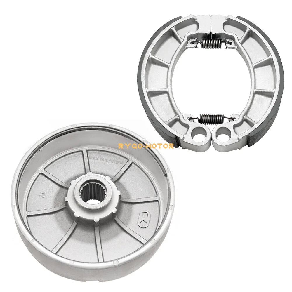 Rear Brake Drum Hub & Shoes for Honda Foreman 450 (1998–2004)