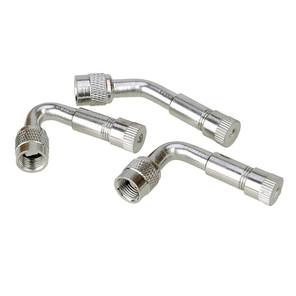 6Pcs Tire Valve Stem Extensions 45 90 135 Degree for Car Bicycles Scooter