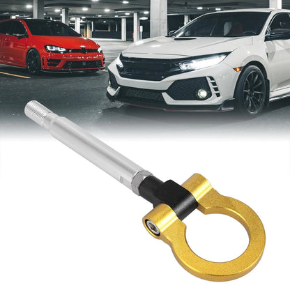 Gold Tone Front Bumper Trailer Towing Hook Screw for Subaru Impreza (2012–2018)