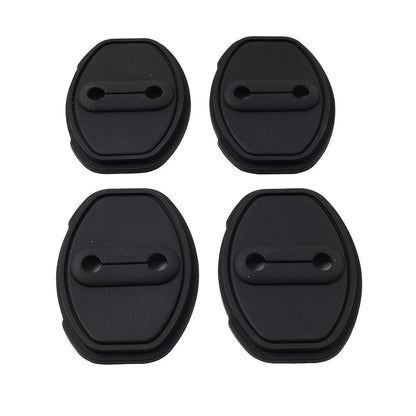 Blk Door Lock Protective Cover for Audi A3 A4 TT S3 S4 VW Golf Passat Tiguan