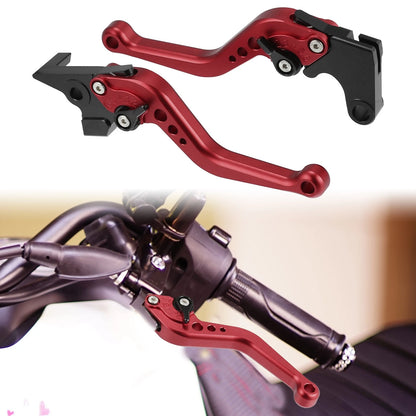 1 Pair CNC Red Brake Clutch Levers for Yamaha FZ6 Fazer (2004–2010)
