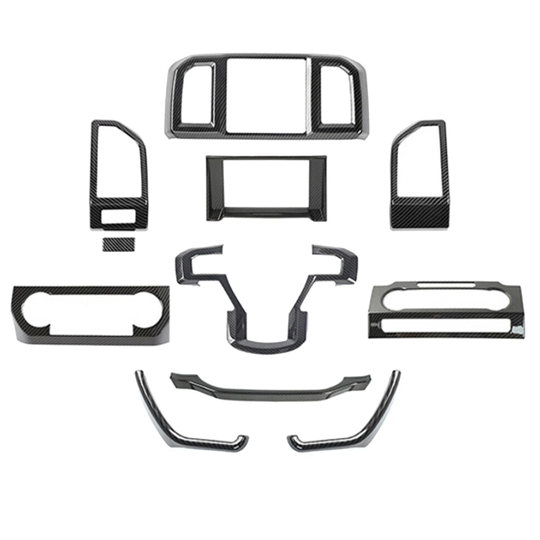Carbon Fiber Interior Trim Decal for Ford F-150 (2015-2020)