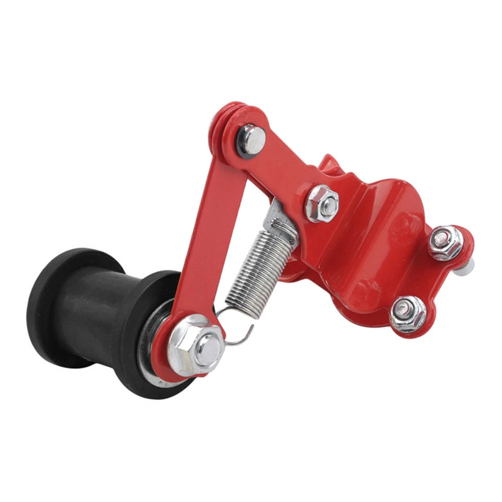 Chain Tensioner & Roller Adjuster for Motorcycle ATV Dirt Bike Red Yellow