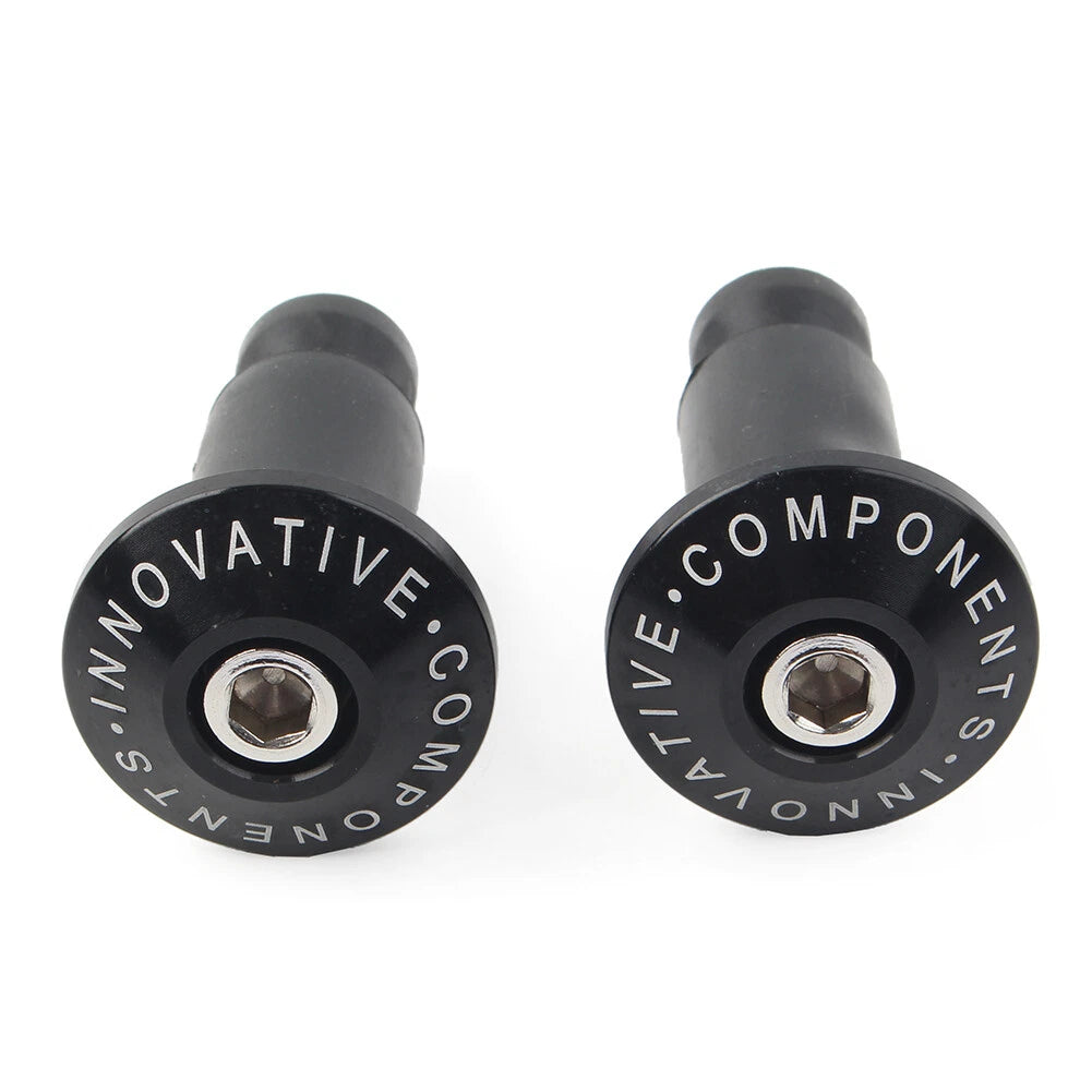 7/8'' Handle Bar End Cap Plug for Motorcycle Dirt Bike Black