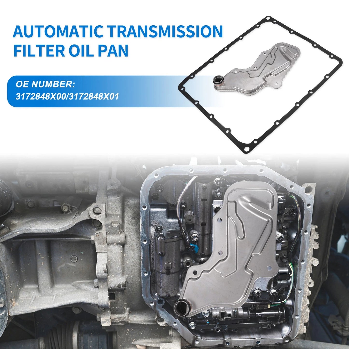 Transmission Filter & Oil Pan Gasket Kit for Nissan (No. 3172848X00)