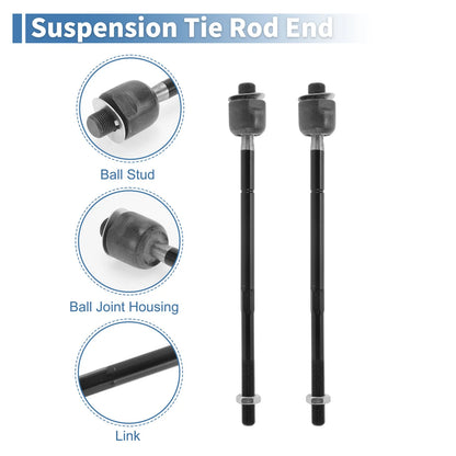 Front Inner Tie Rod End Links for Pontiac Montana (1999 - 2009)