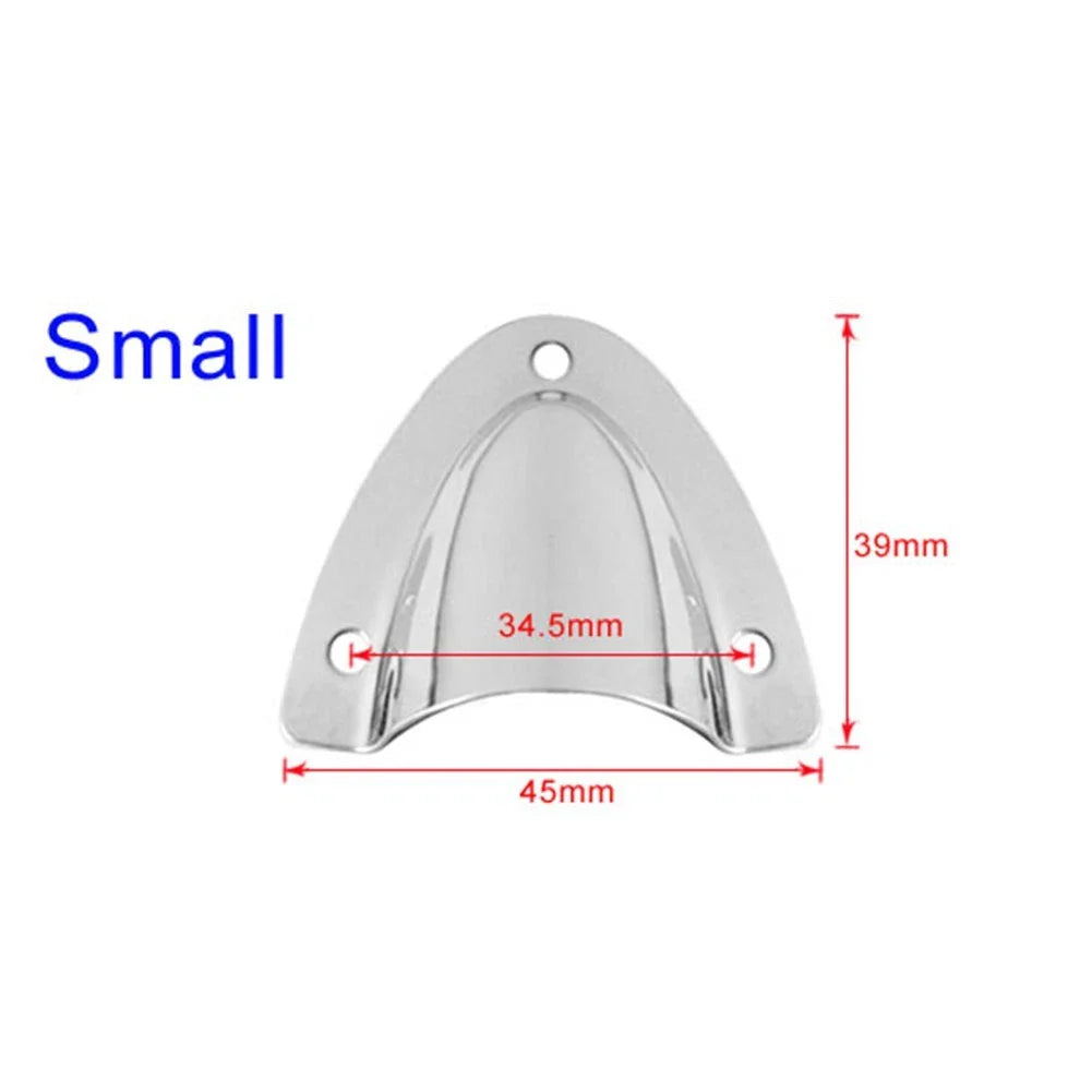 Splash Proof Stainless Steel Vent for Boat - Wire Covers Clamshell Vent