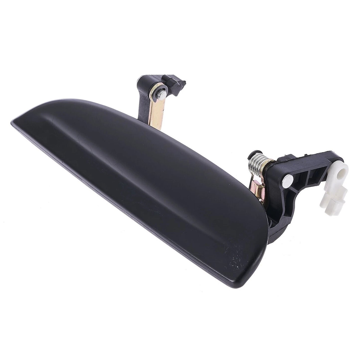 Front Left Outer Door Handle Smooth Black for Kia Rio (2002–2005)