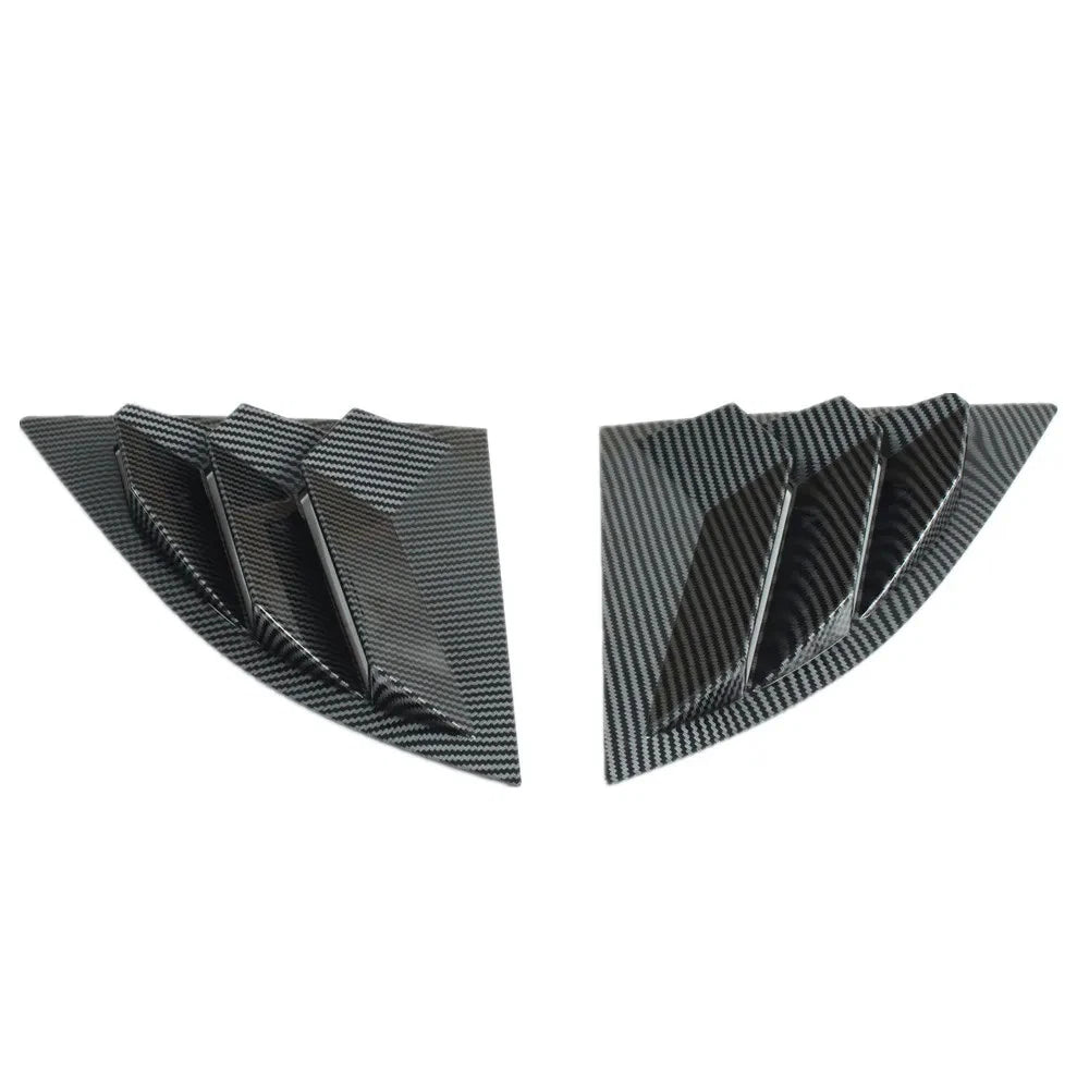 Rear Quarter Glass Duct Louver Vent Covers for Toyota Supra (2019-2025)