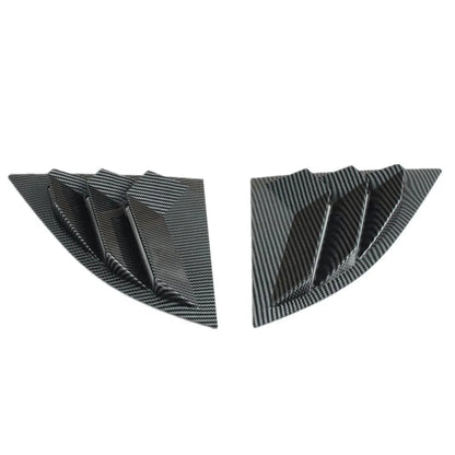 Rear Quarter Glass Duct Louver Vent Covers for Toyota Supra (2019-2025)
