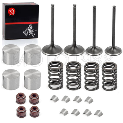 Intake & Exhaust Valve Spring Seal Kit for Suzuki DRZ 400 E/S/SM (2000–2022)