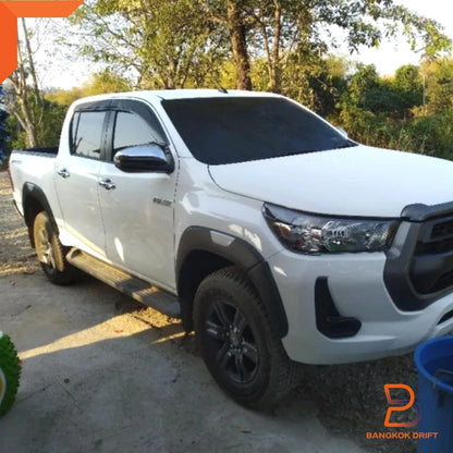 5" Rocco Silver Fender Flares for Toyota Hilux Revo (2020-2023)