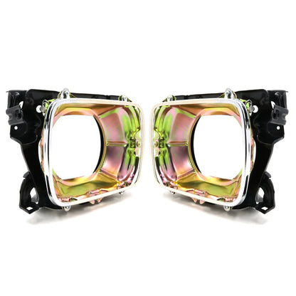 Headlight Light  Housing Set for Isuzu Faster/Rodeo 1988-2002