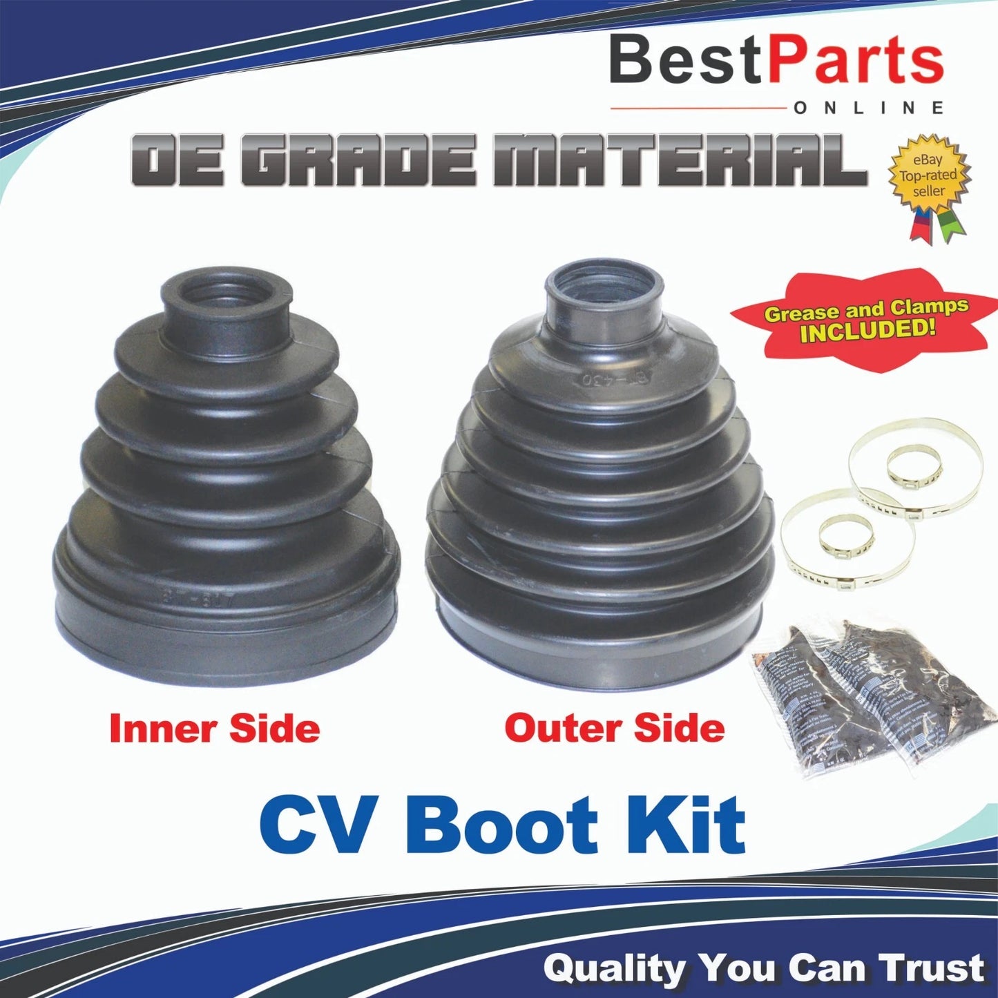 CV Axle Boot Repair Kit for Nissan Maxima and Kia Amanti (2016–2018)