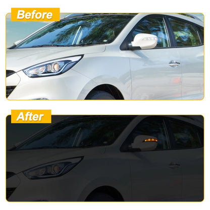 Left Right Side Mirror LED Turn Signal Indicator Light for Hyundai ix35 (2010-2015)