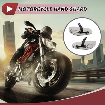 Hand Guard / Universal / Windproof PC Gray Hand Guard for Motorbike