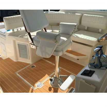 240x45cm Teak EVA Foam Boat Flooring Mat Self-Adhesive Rug