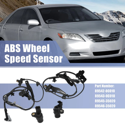 4-Sensor Front Rear Left Right ABS Sensor for Toyota Tundra (2000–2006)