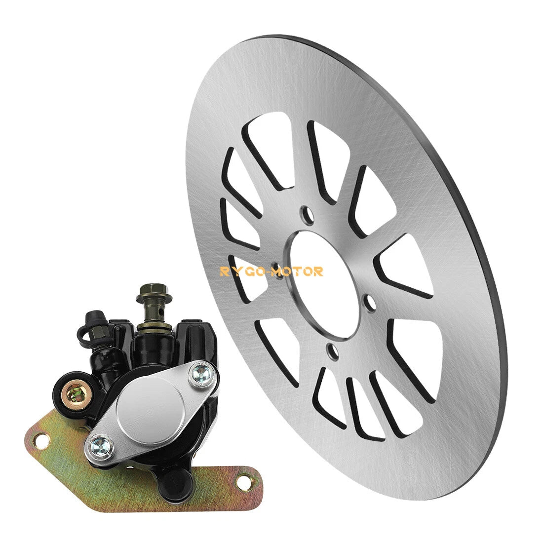 Rear Brake Disc Rotor & Caliper for Yamaha Warrior 350 (1990–2004)