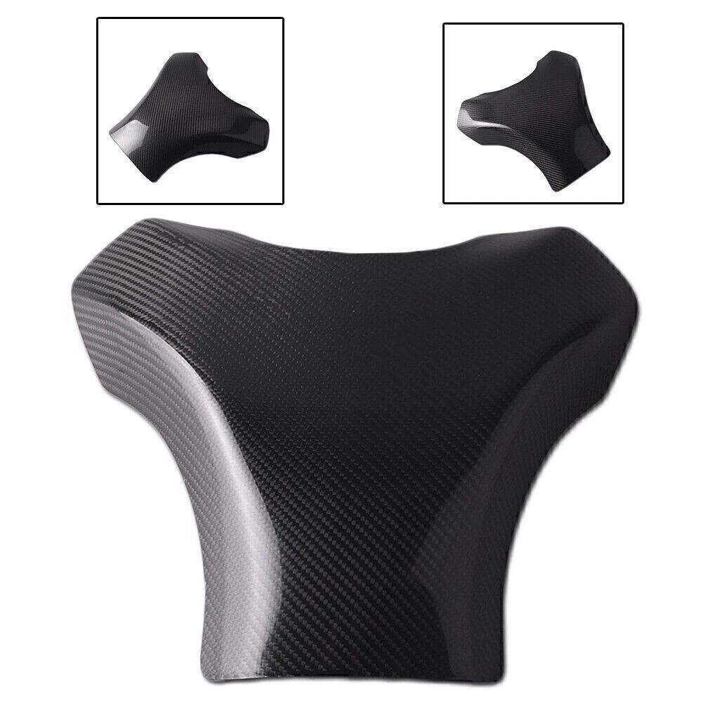 Carbon Fiber Fuel Gas Tank Protector Cover for Kawasaki Ninja ZX10R (2008-2010)
