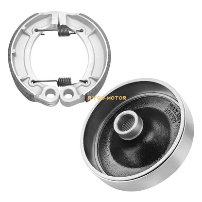 Rear Brake Drum Hub & Shoe for Yamaha Bruin 250 350 (2004–2006)