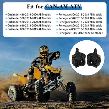 Front Brake Calipers & Pads for Can-Am Outlander 450-1000