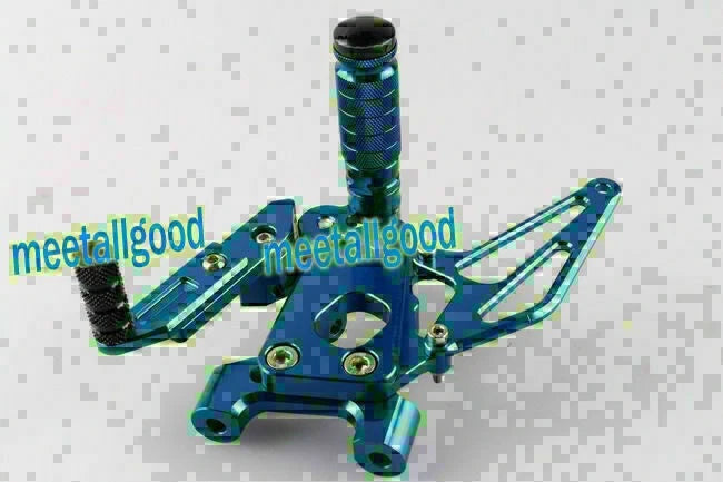 Blue Adjustable Motorcycle Footpegs for DUCATI 1199 (2012-2014)