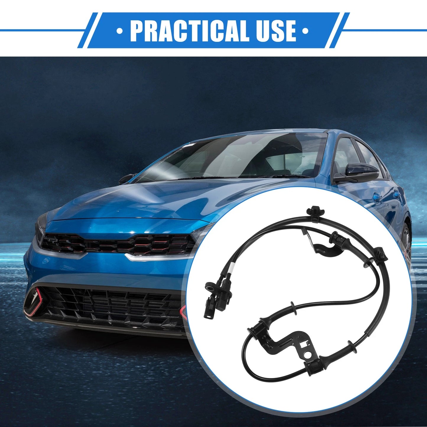 ABS Wheel Speed Sensor Front Right for Kia Forte (2014-2018)